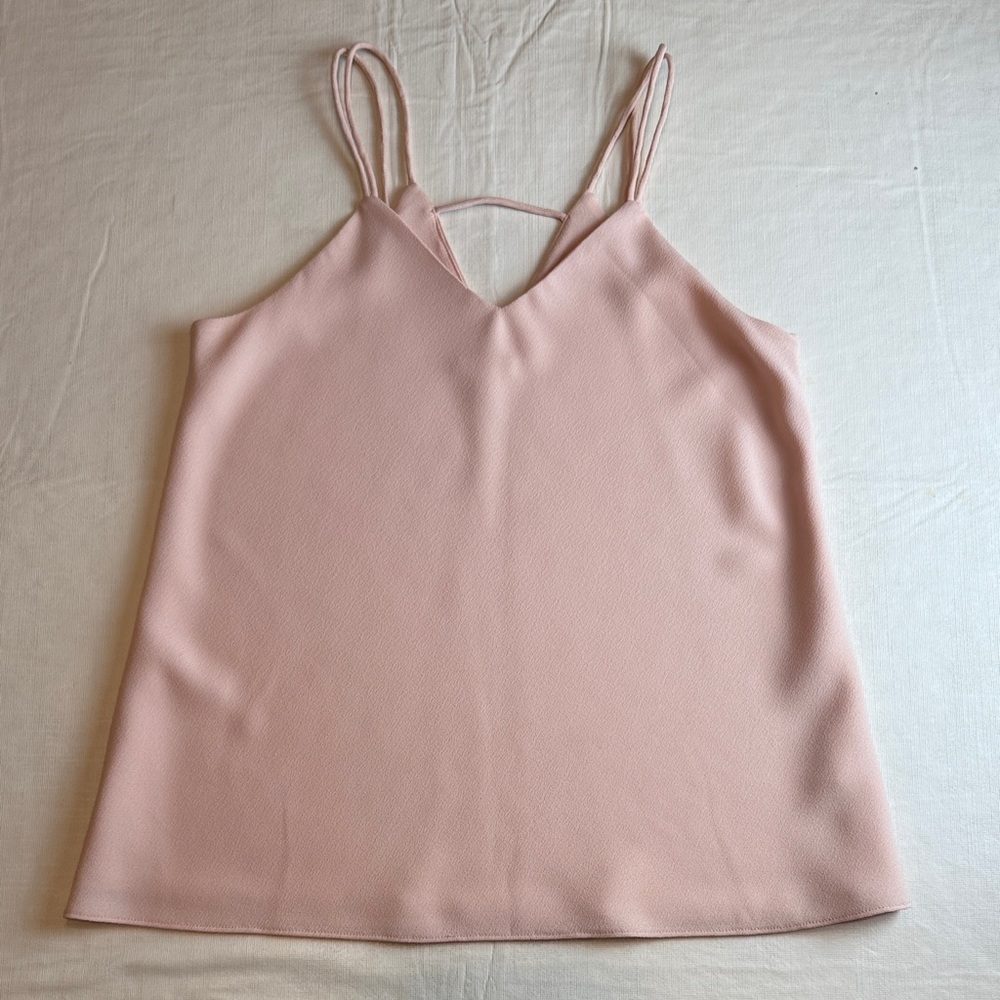 Shoshanna Light Pink Women's Camisole Strap Detail Size 2